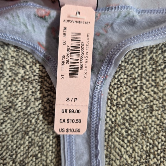 Victoria's Secret Stretch Cotton Thong Panty - Small - Picture 5 of 6